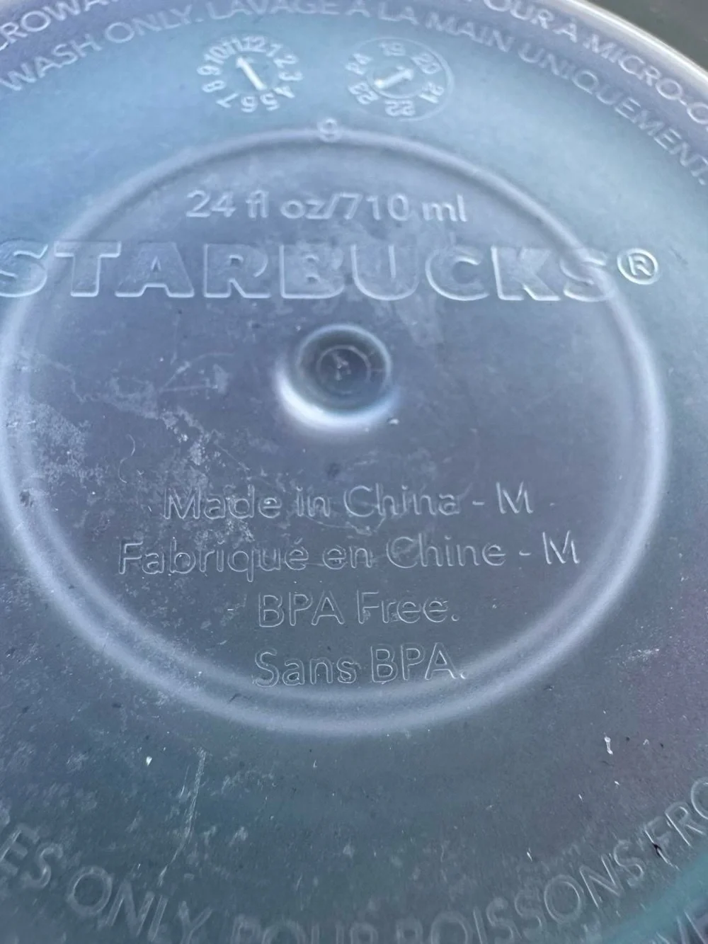 Starbucks 50th Anniversary Frosted Siren Tail Tumbler 24oz Iridescent Cold 2021